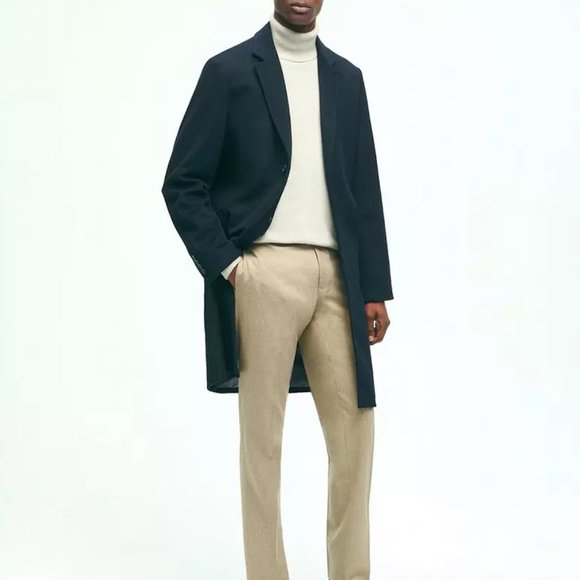 Brooks Brothers Wool Storm System Town Coat/ Overcoat - BRAND NEW